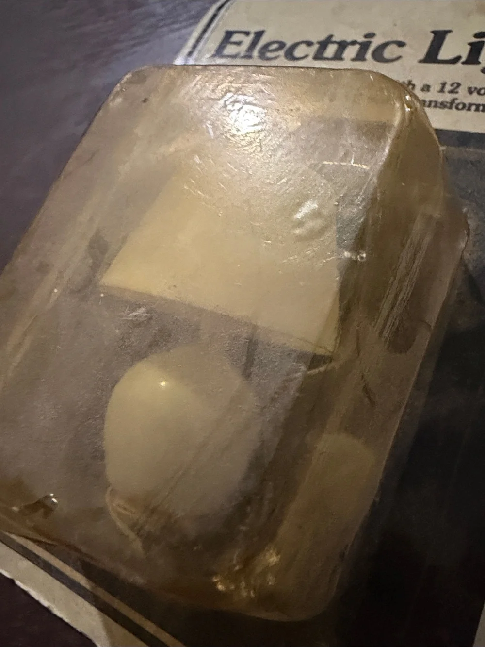 Electric Light - Cream Mini Table Lamp